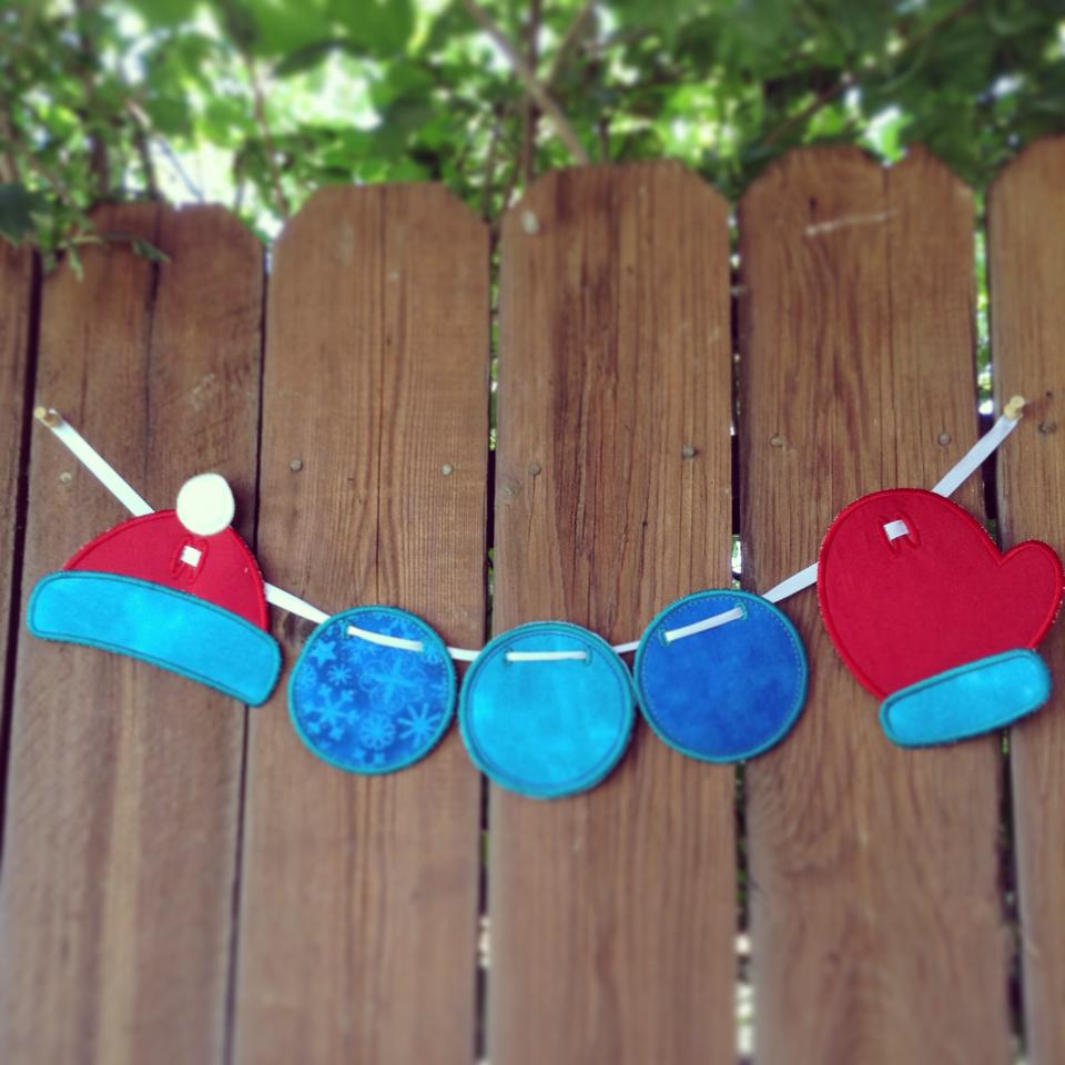 Mitten Banner Add On - 4 Sizes