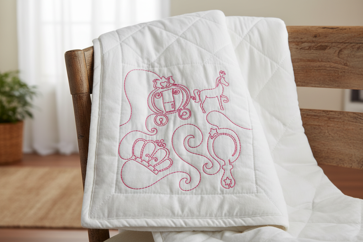 Princess Quilt Stipple 1