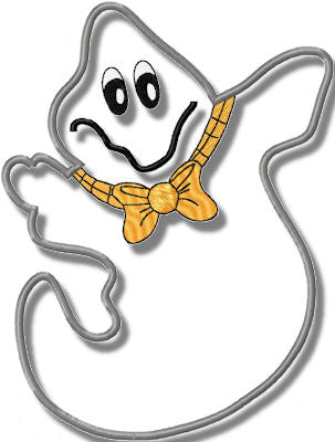 Jake the Halloween Ghost Applique