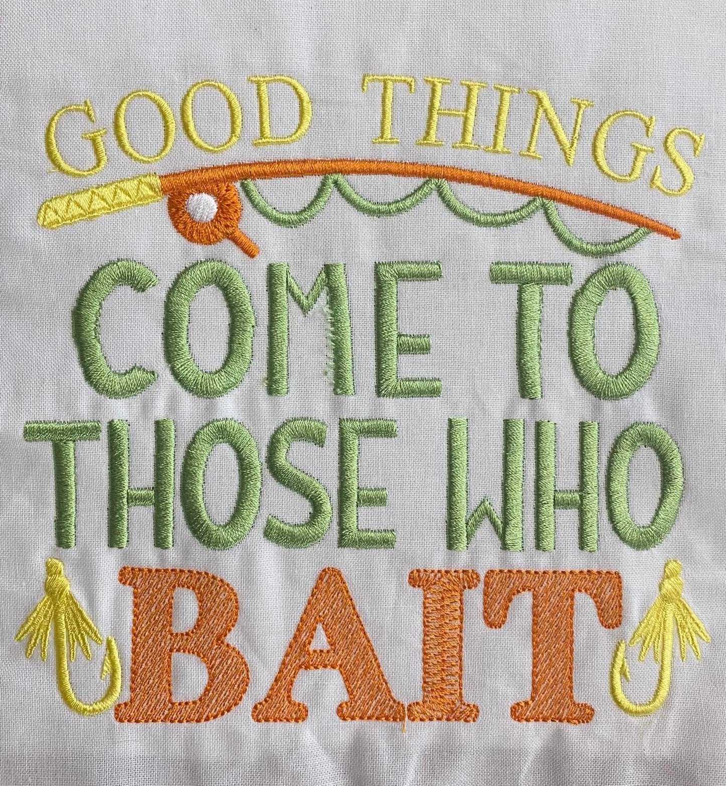 Good things come to those who bait