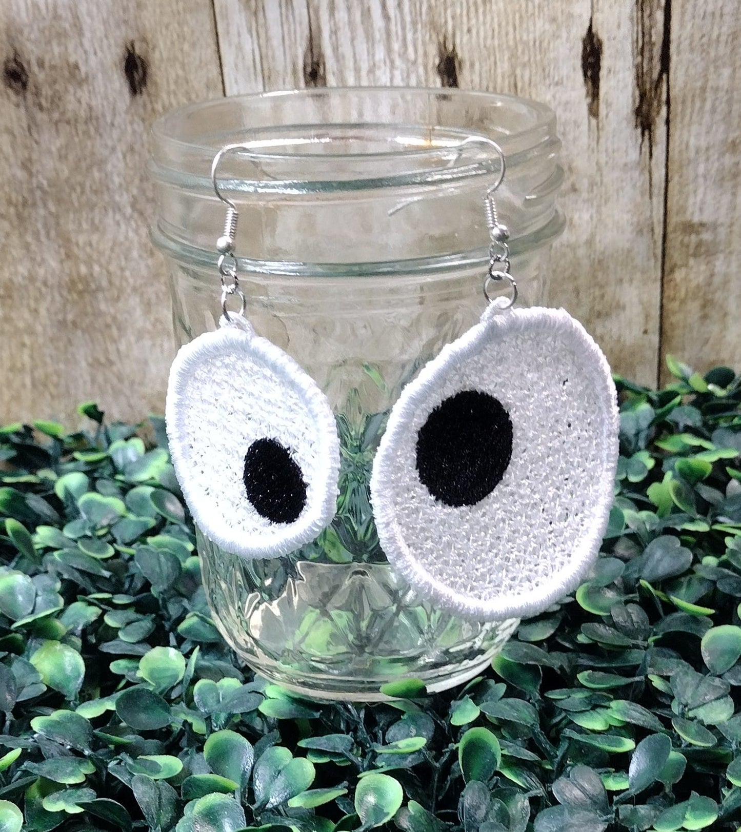ITH FSL Halloween eyes earrings