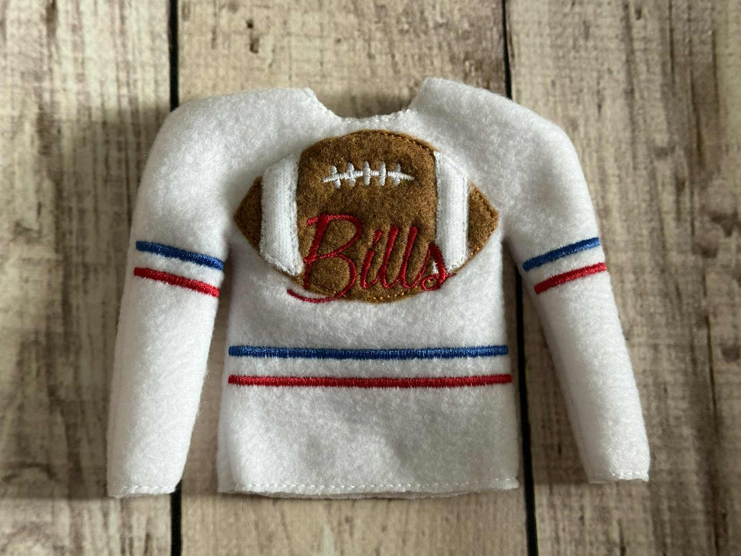 Bills Football ITH Elf sweater shirt