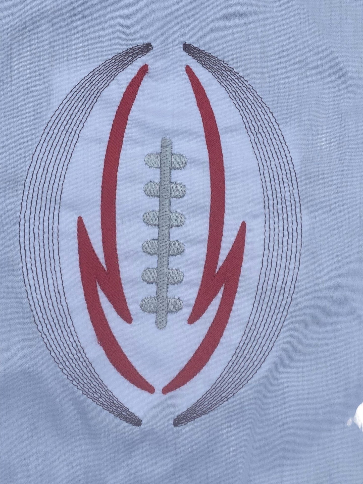 Football Bean Stitch