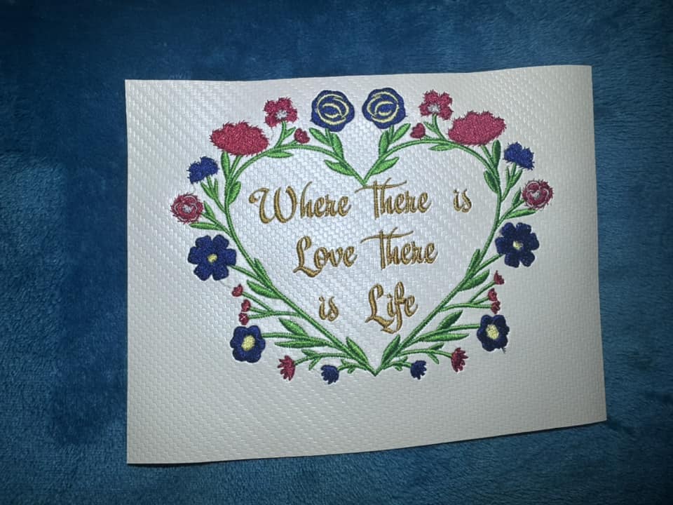 Where there is love there is life saying
