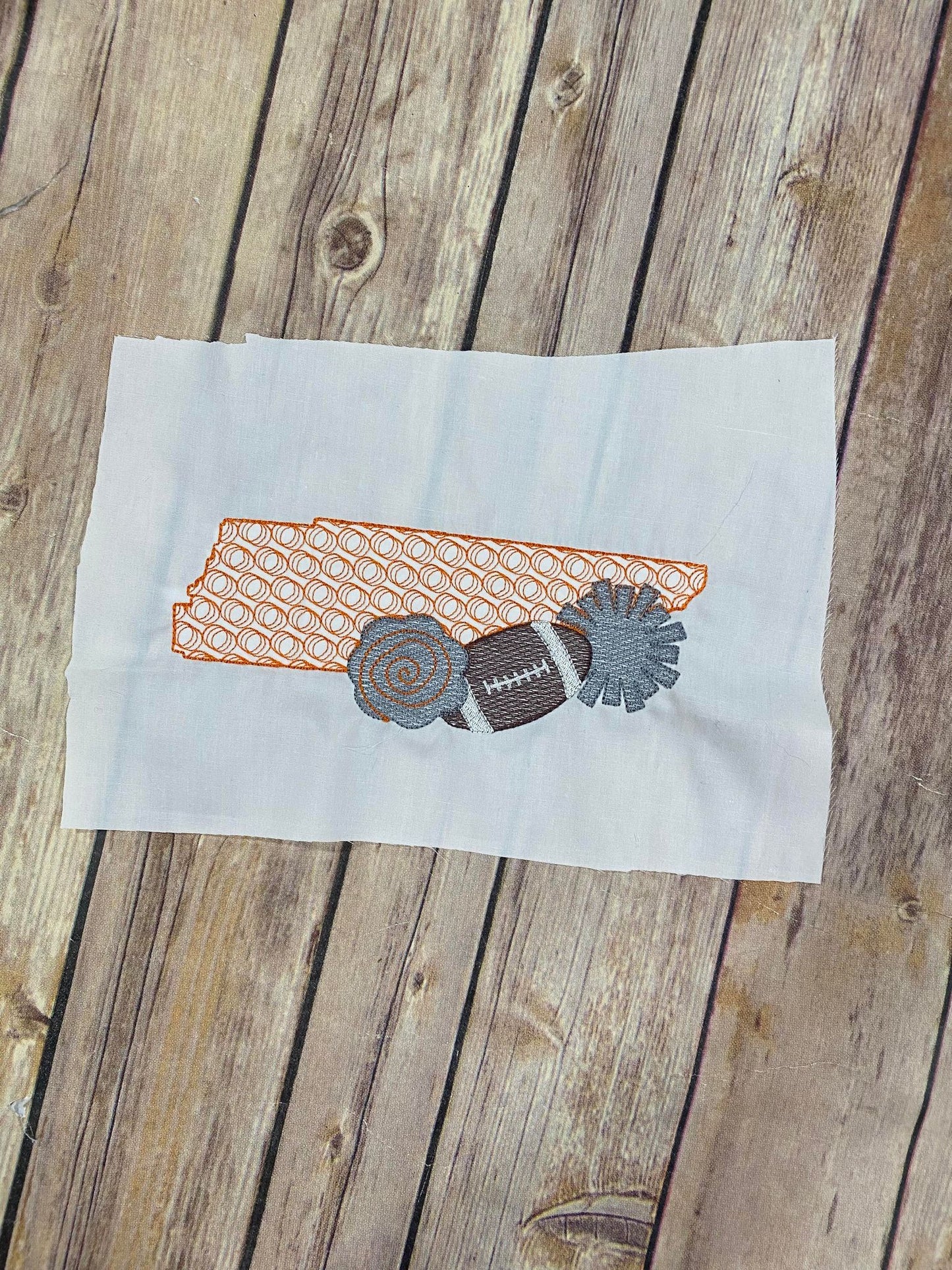 Tennessee Football Motif Sketchy
