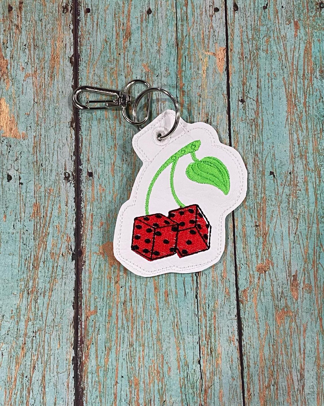 ITH Cherry Dice Charm