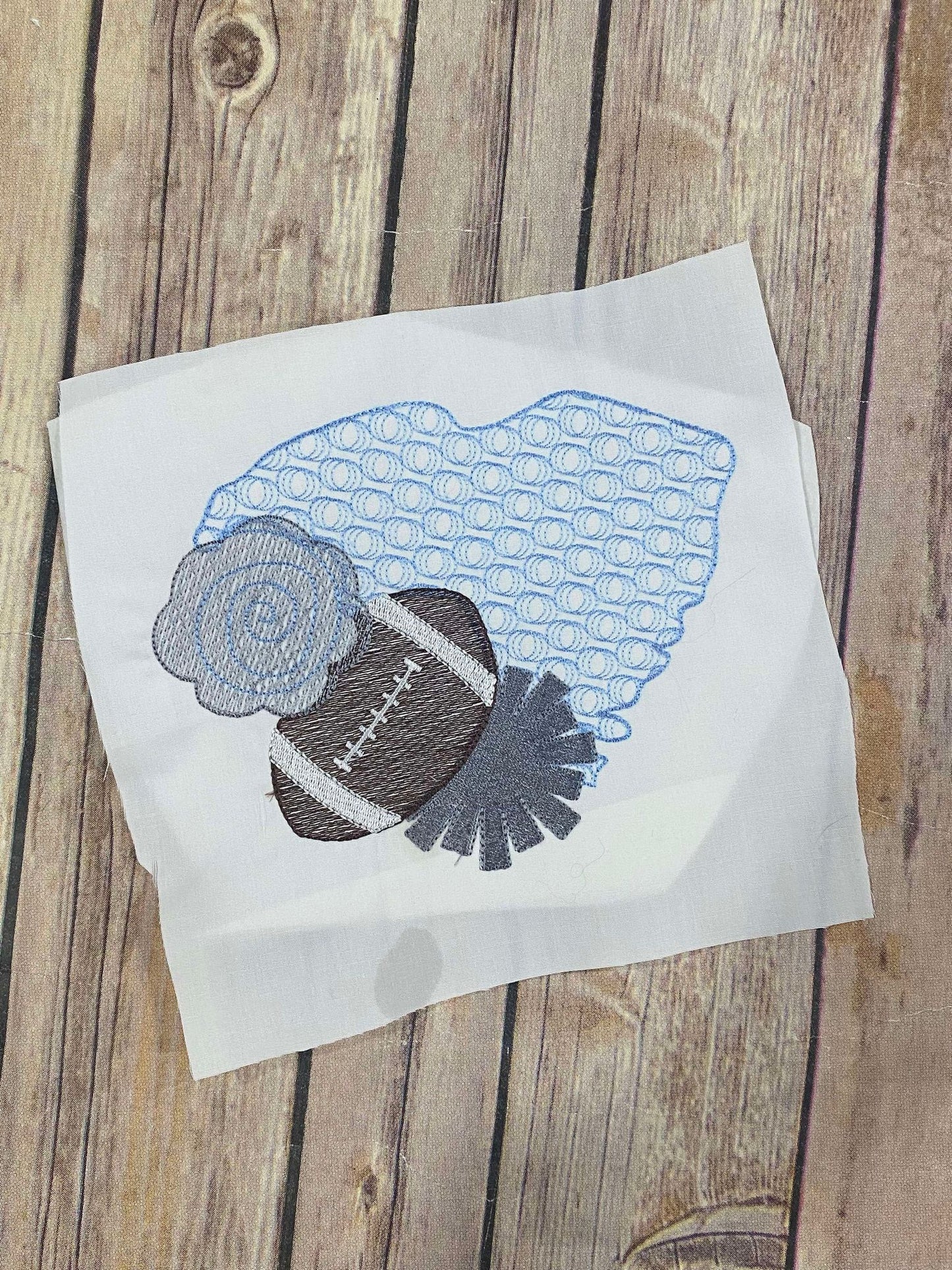 South Carolina Football Sketchy Motif