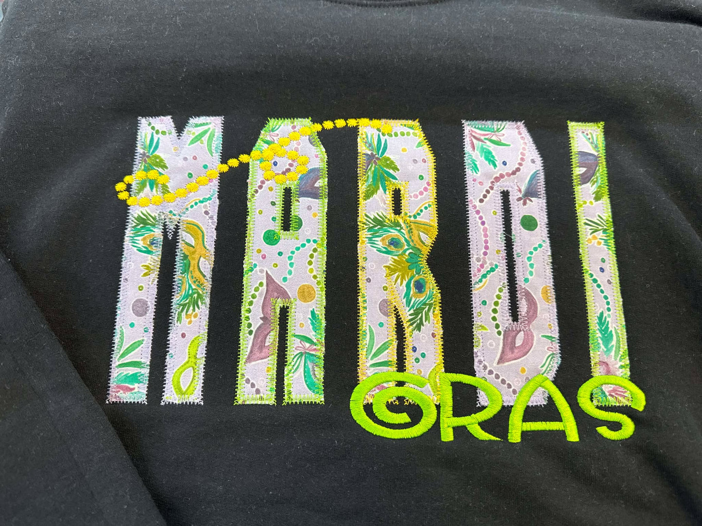 Mardi Gras Applique