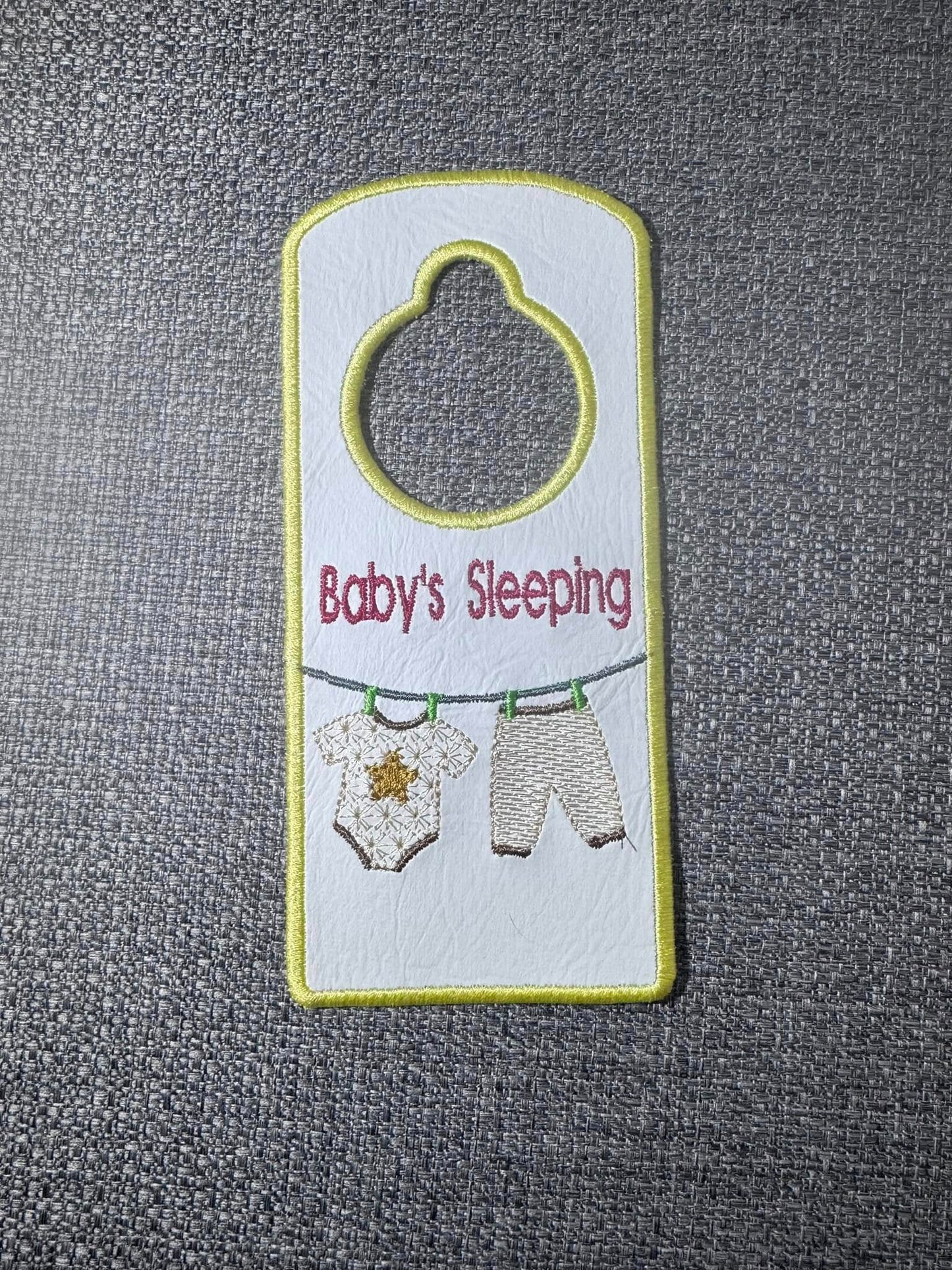ITH Baby Clothes Sleeping Door Hanger