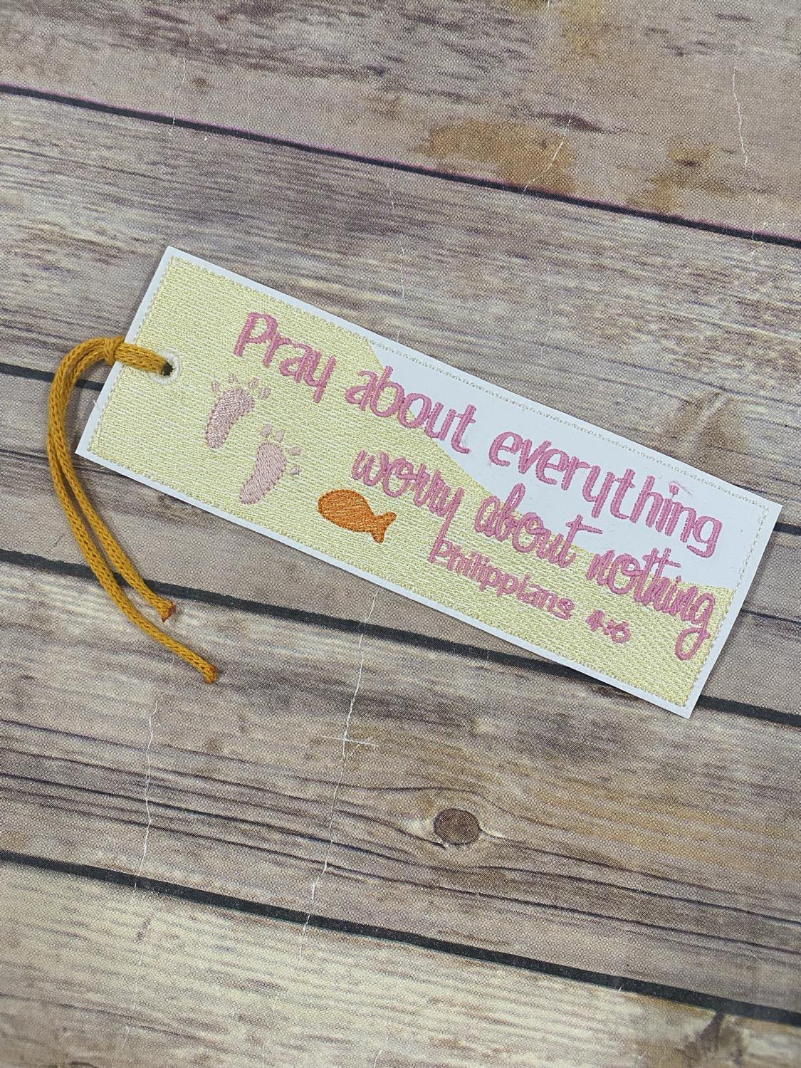 ITH Philippians 4:6 Religious Bookmark