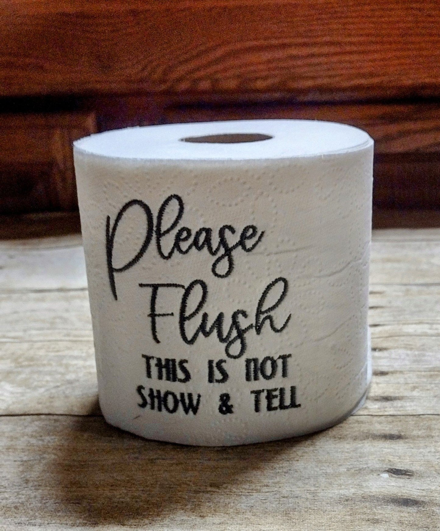 Please Flush Toilet Paper Design