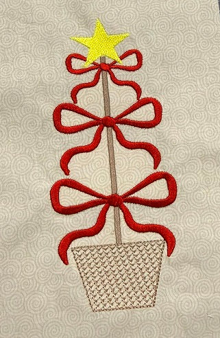 Bow Christmas Tree