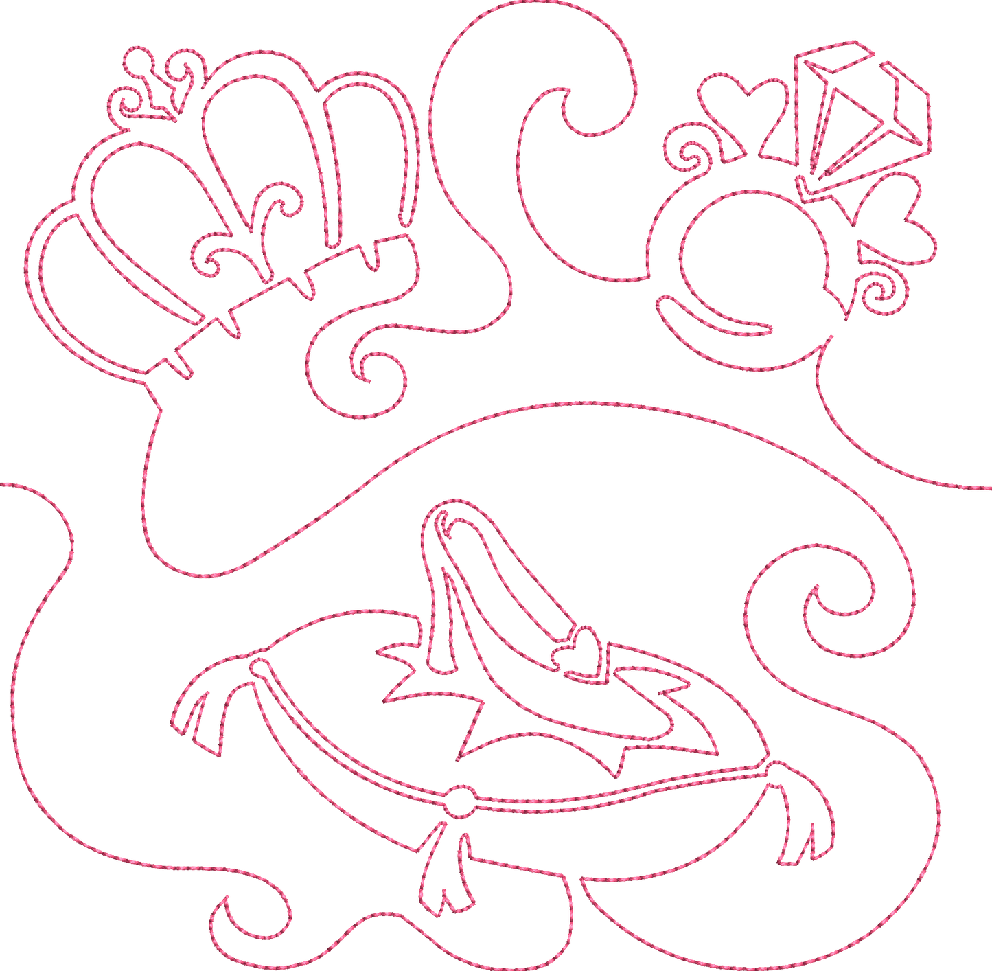 Princess Quilt Stipple 6