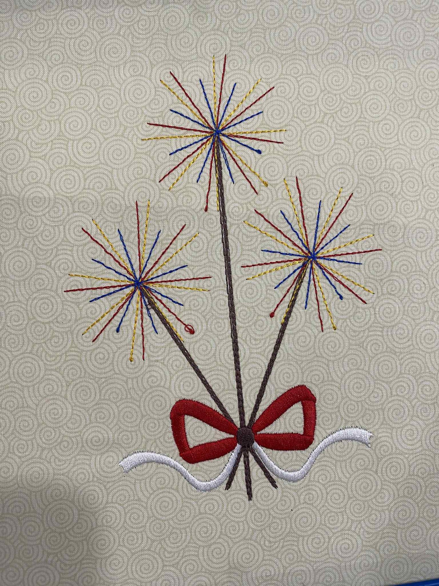 Fireworks with Bow