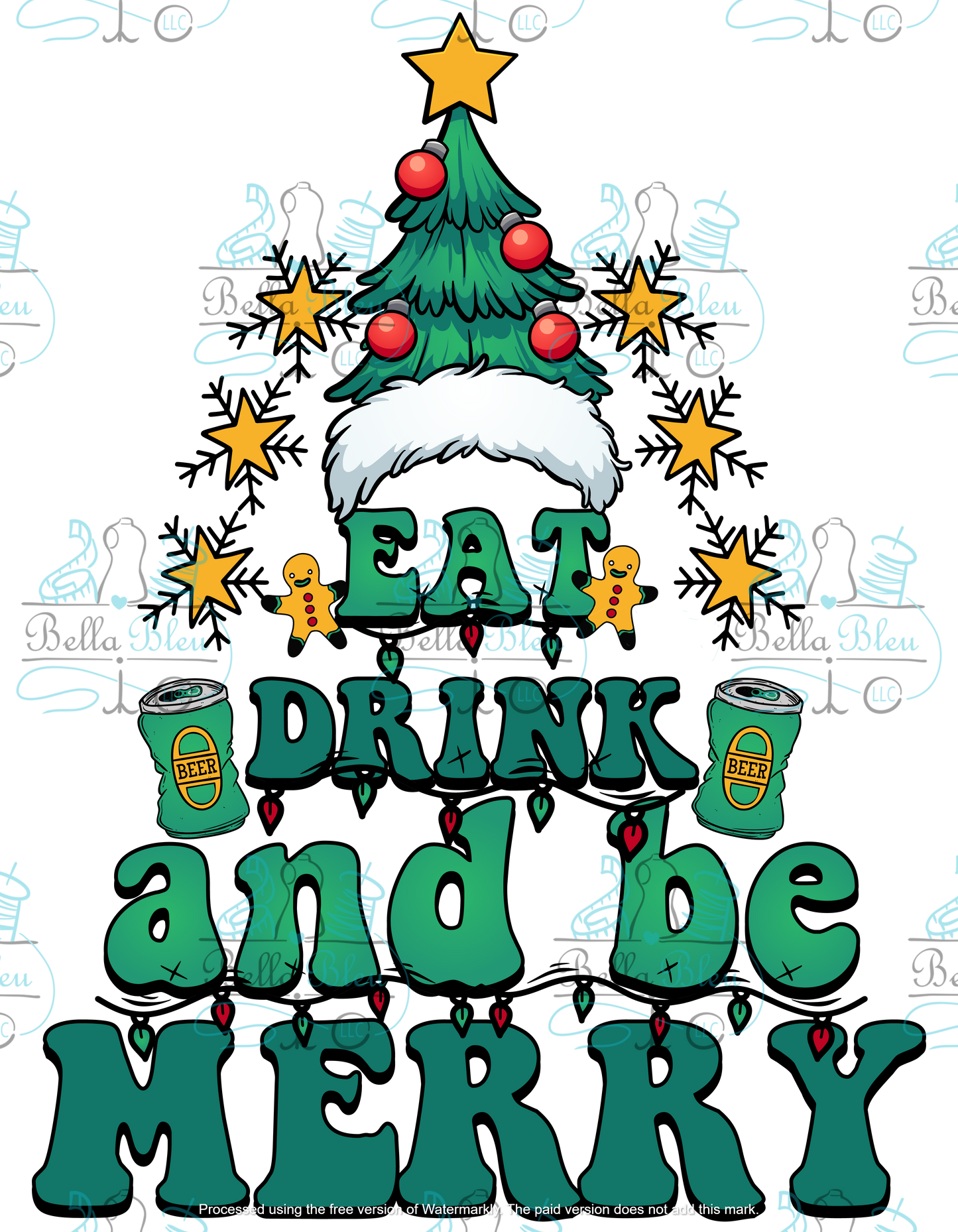 Eat Drink and Be Merry Sublimation pgn file