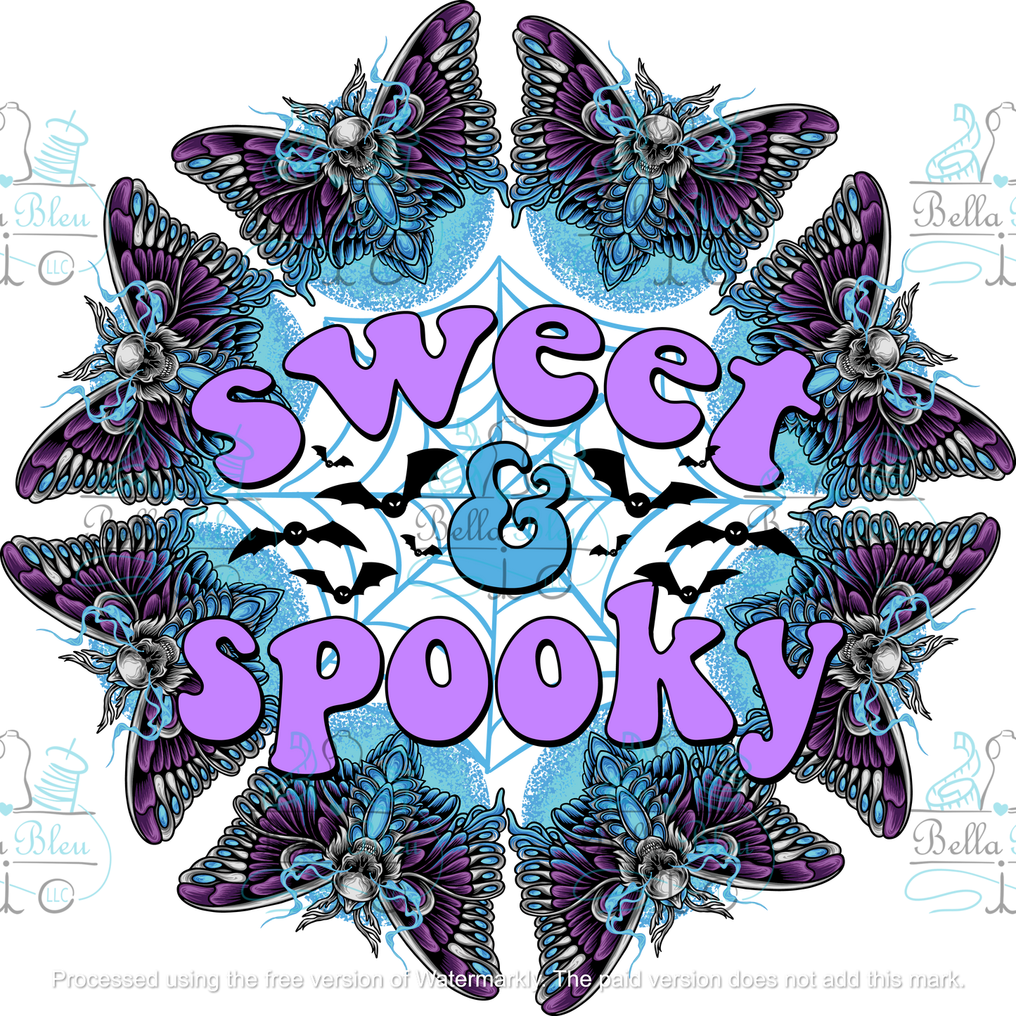 Sweet & Spooky Halloween Sublimation pgn file