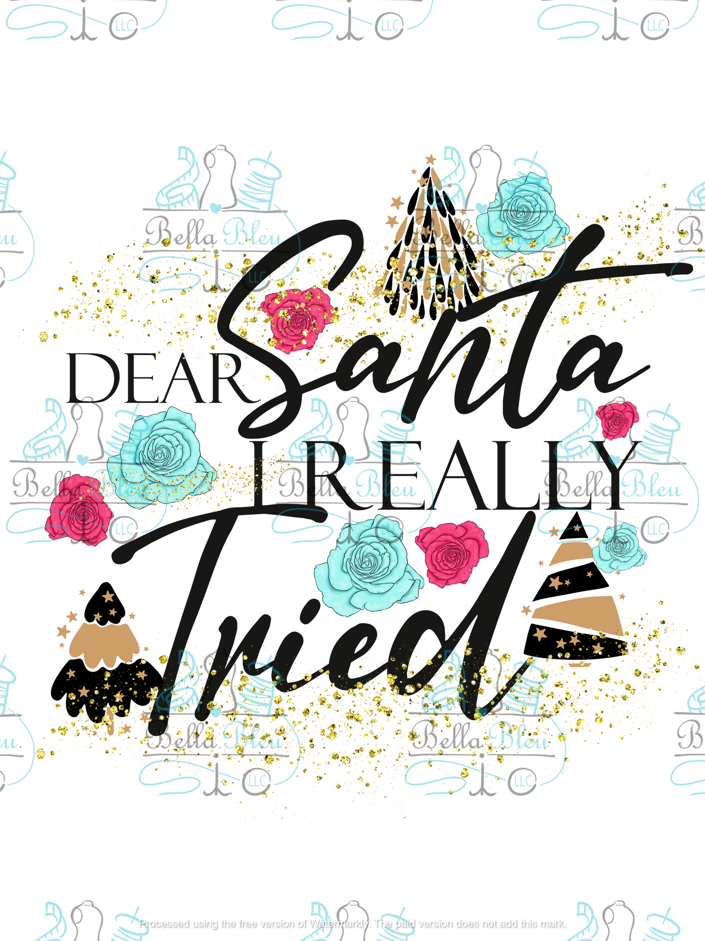 Dear Santa I really tried Sublimation pgn file