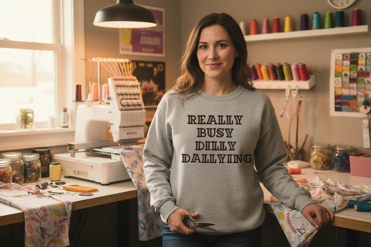 Really busy dilly dallying saying