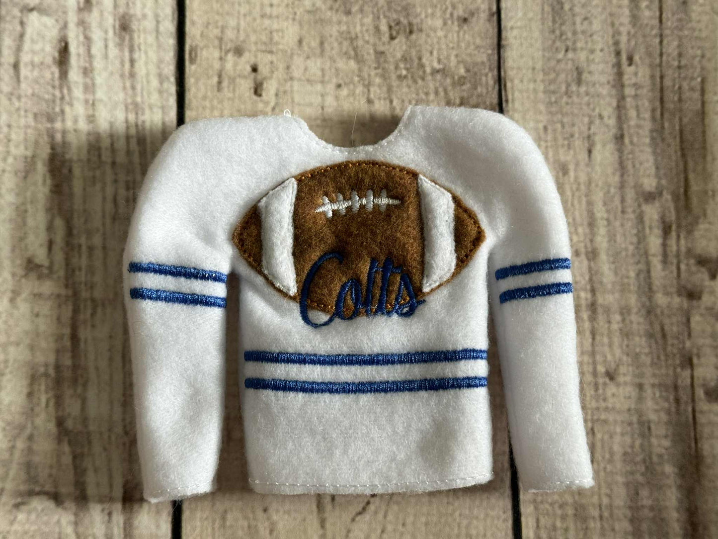 Colts Football ITH Elf sweater shirt