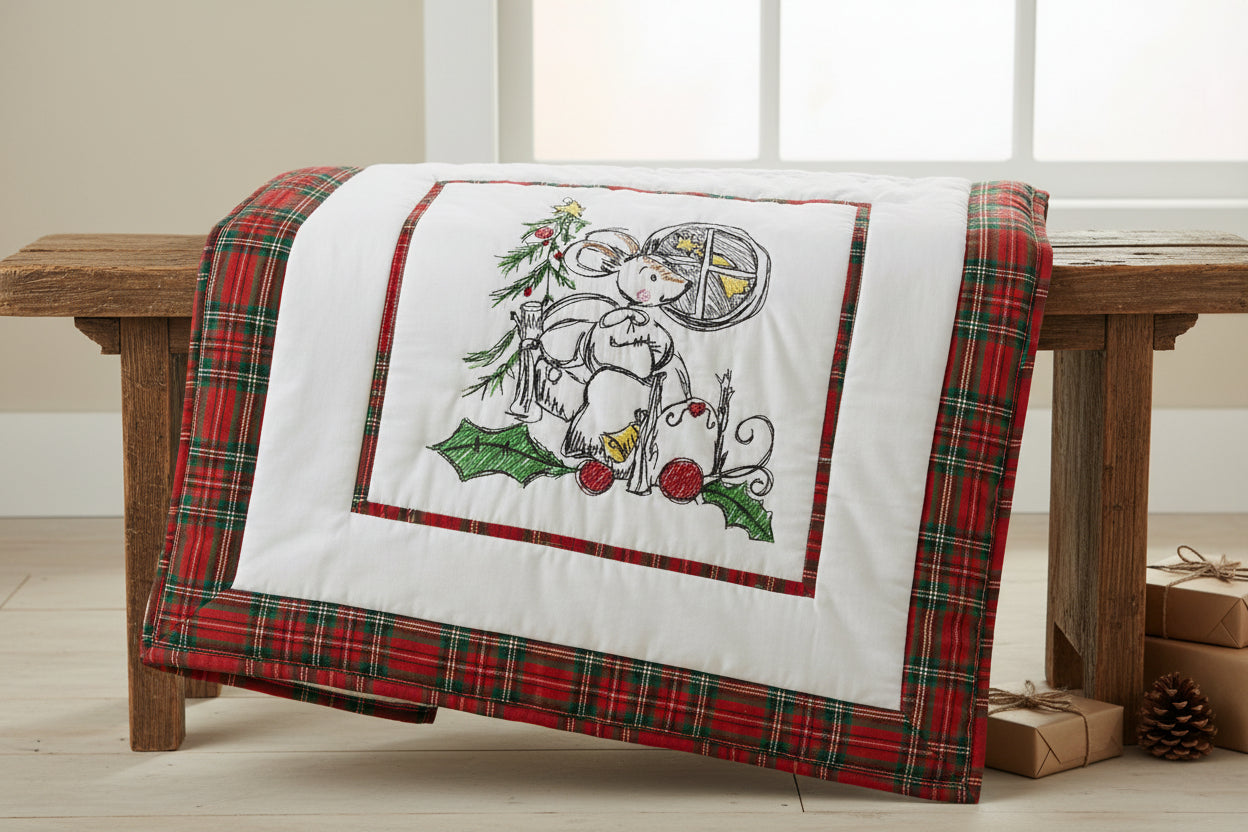 Christmas Mouse Bed Scribble 4