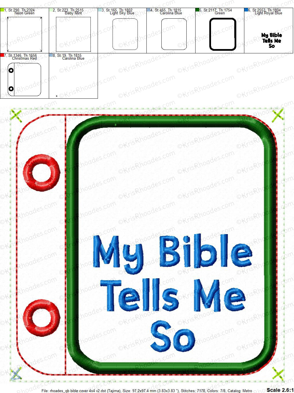 KRD Quiet Book Book Cover 6x10 Page
