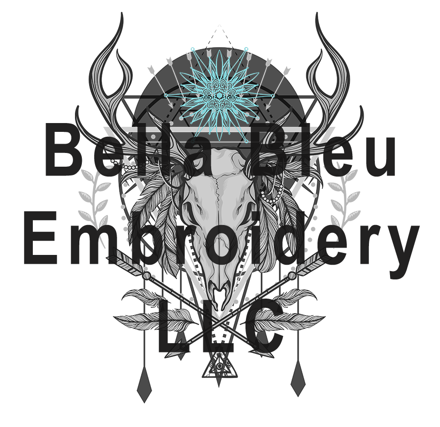 Boho Cow Skull Western Sublimation pgn file