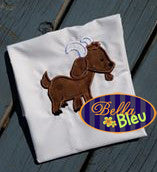 Barn Farm yard Billy Goat Machine Applique Embroidery Design