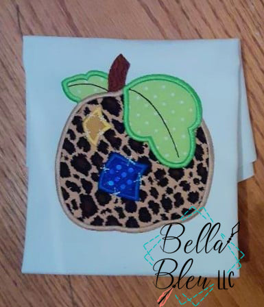 Patchwork Pumpkin Applique