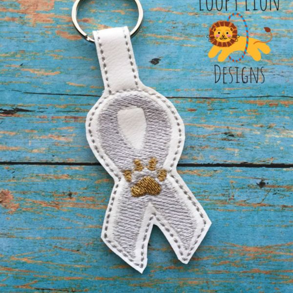 ITH Animal Abuse Awareness Key Fob