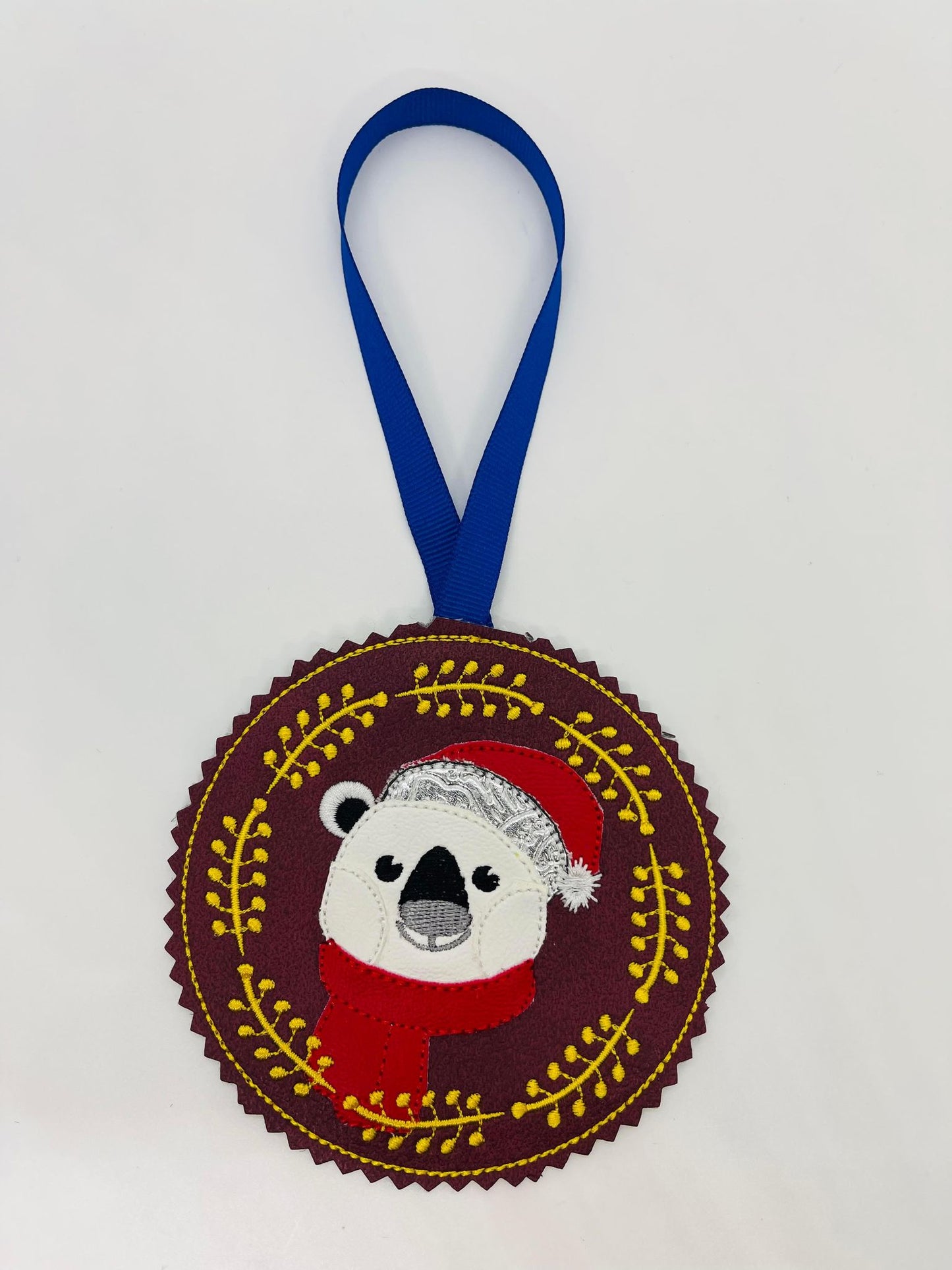 ITH Polar Bear Christmas Ornament