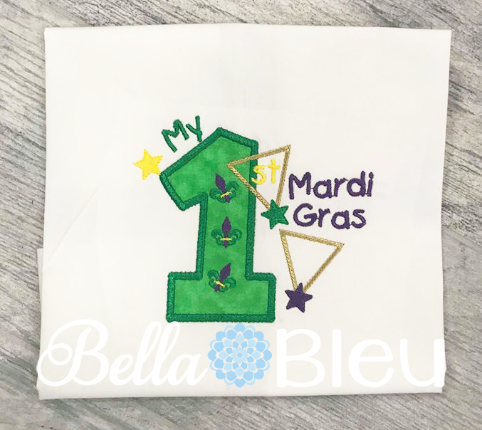 My 1st first Mardi Gras design