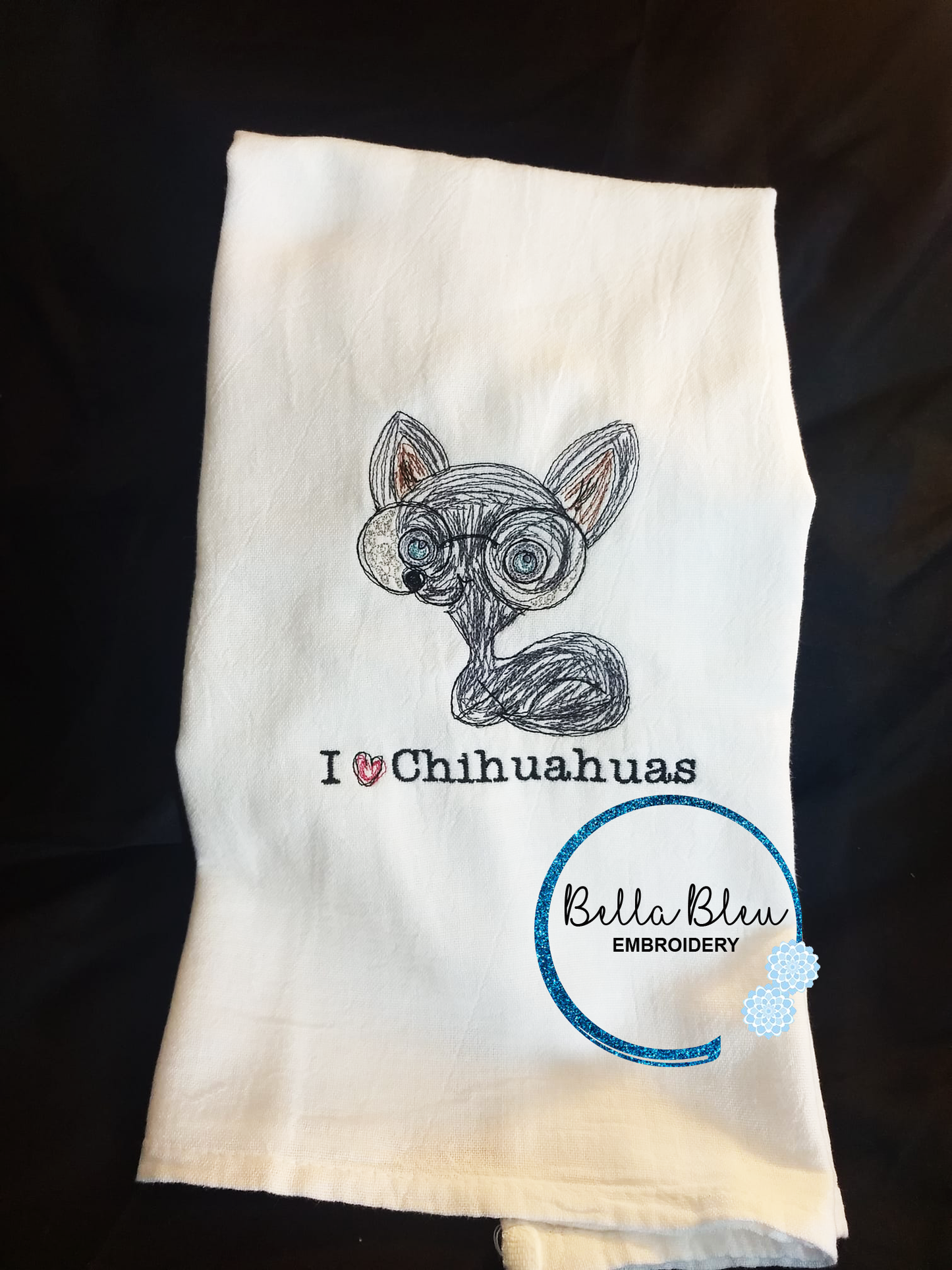I love Chihuahuas scribble