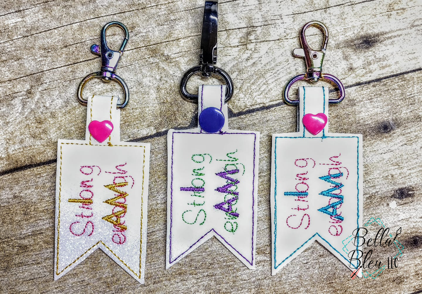 I am Strong Enough Key Fob ITH