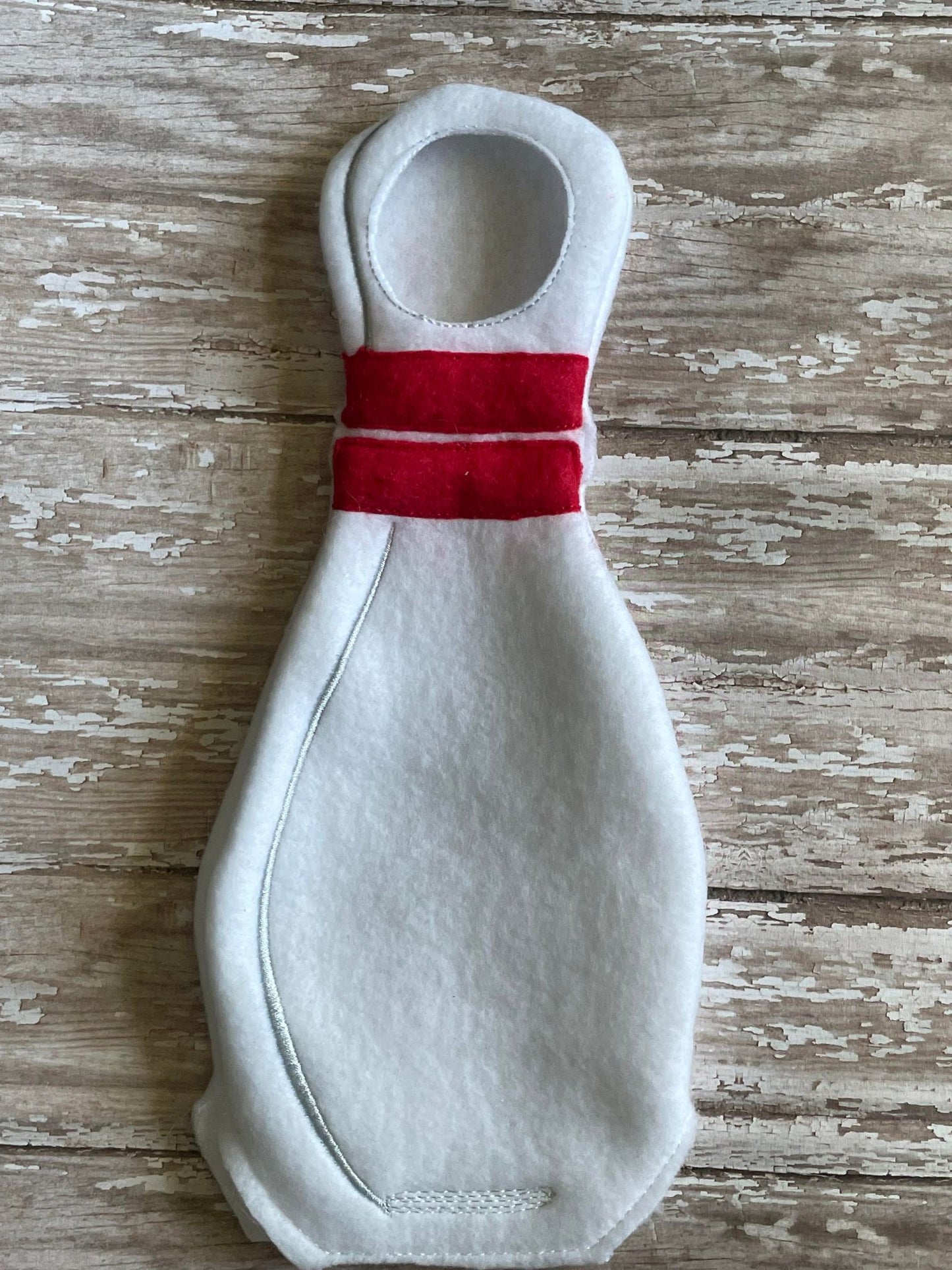 Bowling Pin ITH Elf Costume