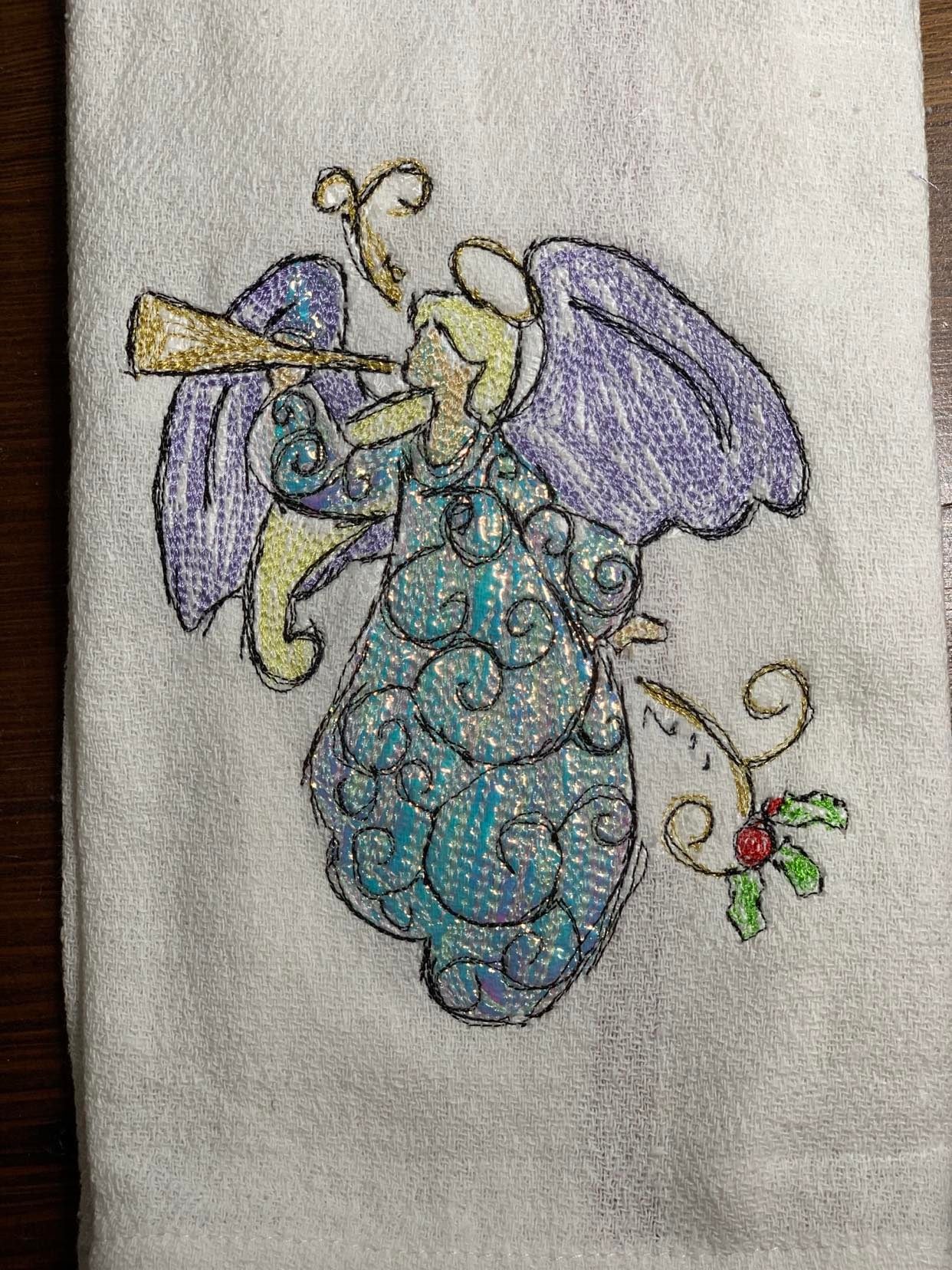 Angel Scribble 3