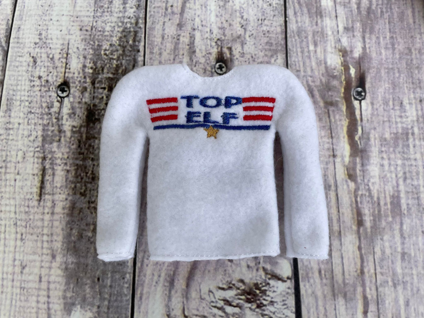 Top Elf Pilot ITH Elf Sweater Shirt