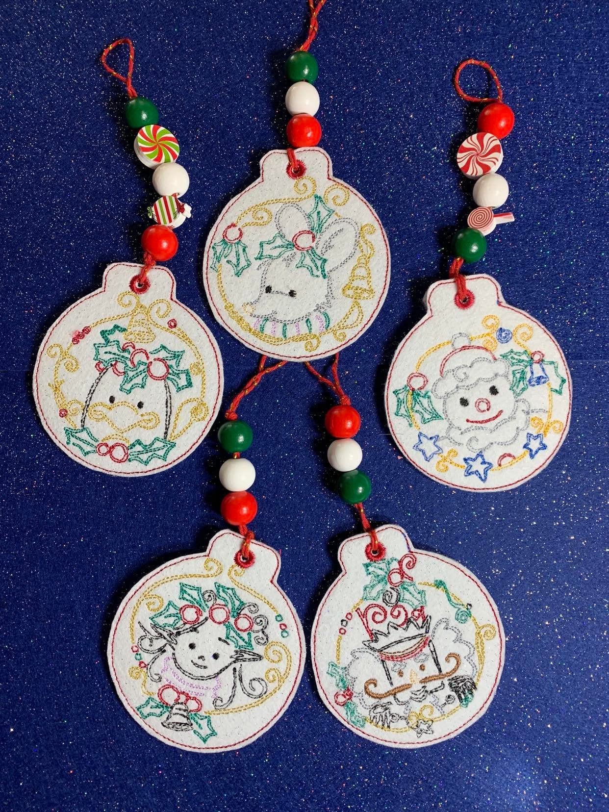 Nutcracker ITH Christmas Ornament