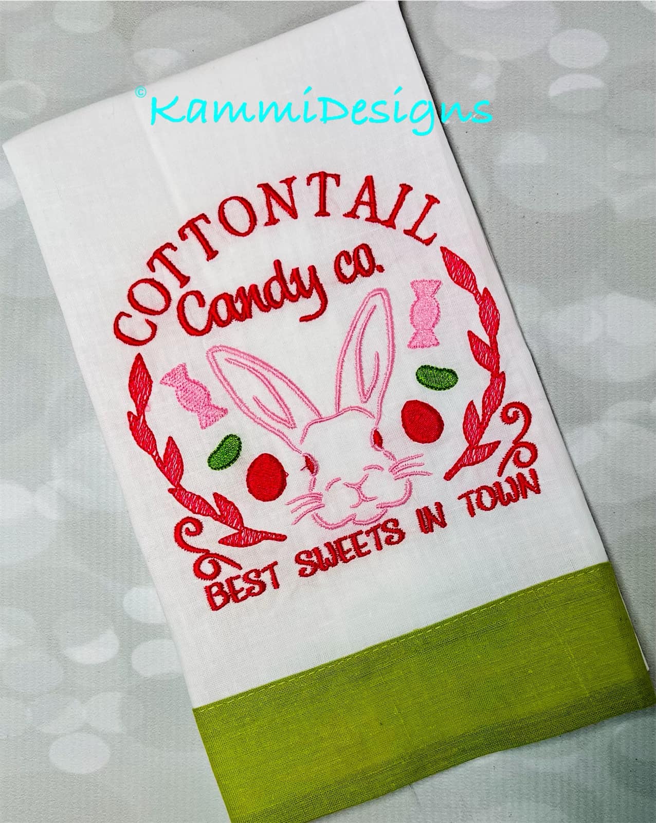 Easter Cottontail Candy design