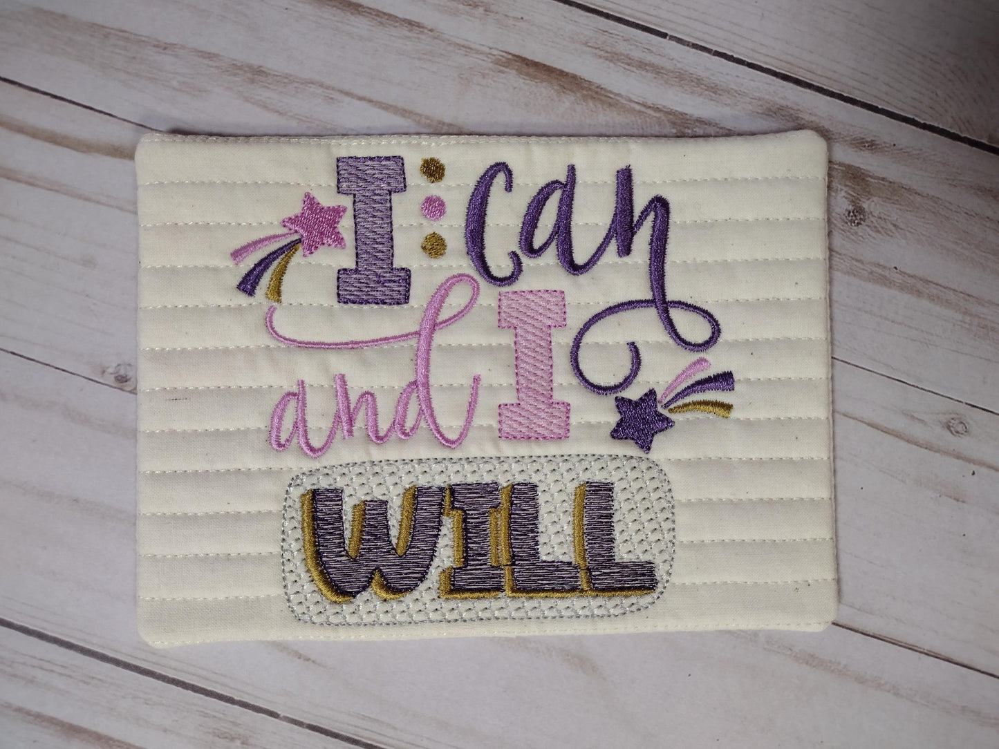 I can and I will Saying