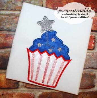 4th of July Cupcake