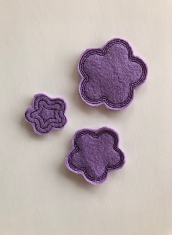 ITH 3D Flower Feltie Machine Embroidery Design