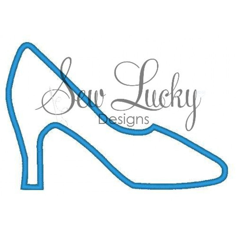 Princess Slipper Applique