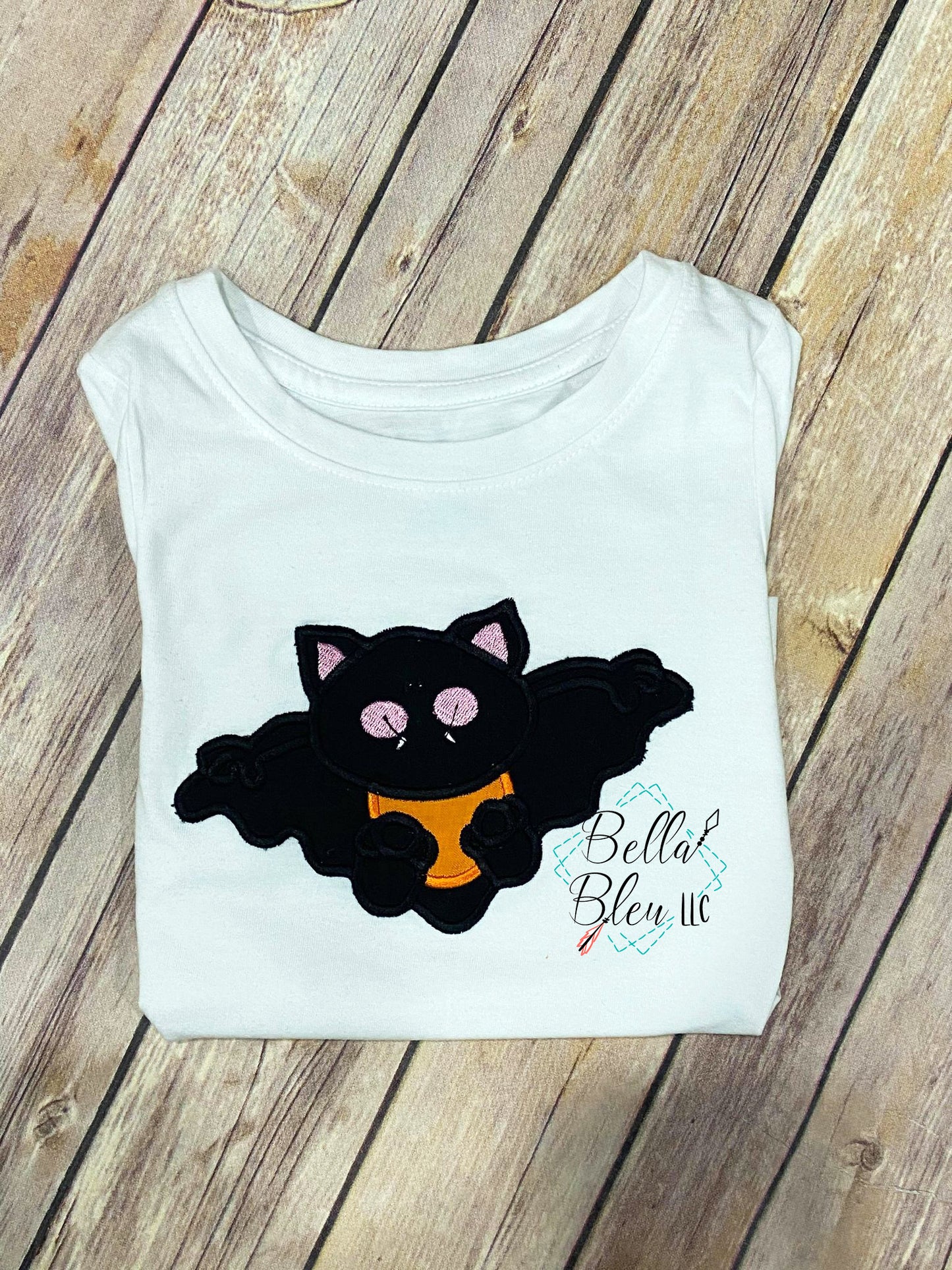 Applique cute Halloween Bat