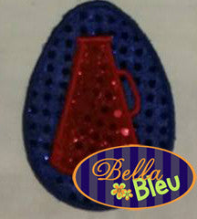 Cheer Easter Egg with megaphone