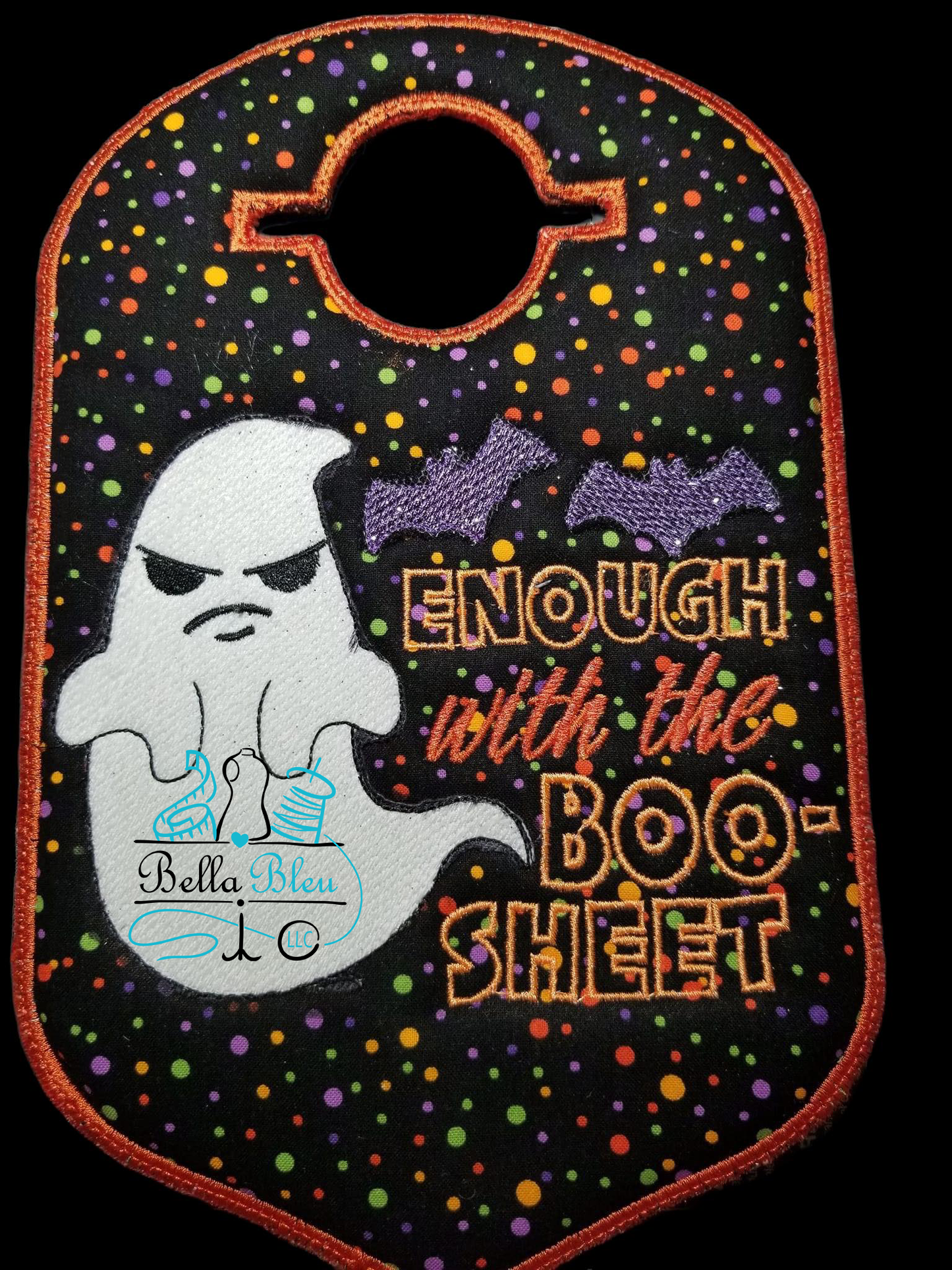 Enough of the Boo Sheet Halloween saying