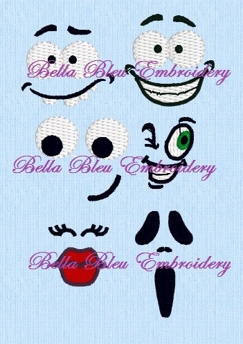 In the Hoop Damnit Damn It Stress Calmer Doll Extra faces Embroidery Applique design machine