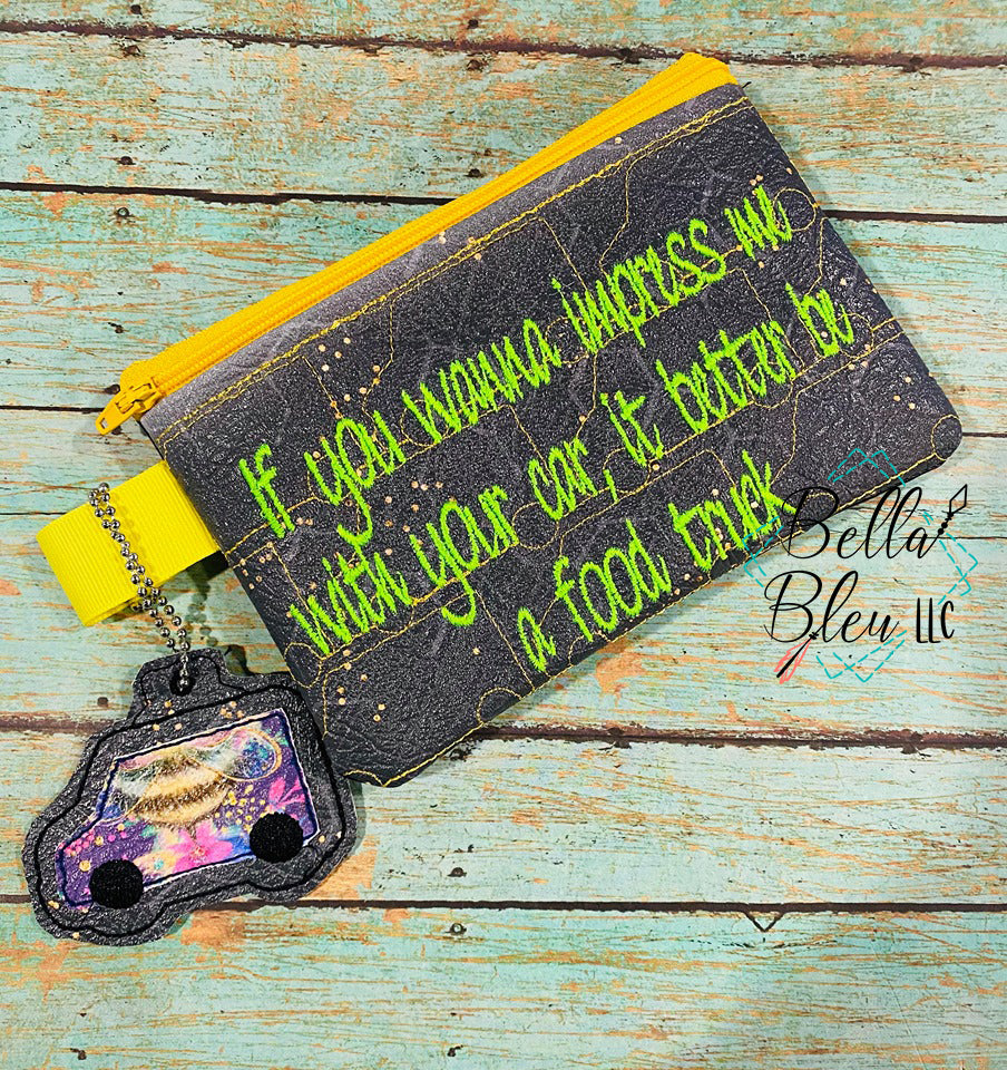 ITH Food Truck Zipper bag wallet