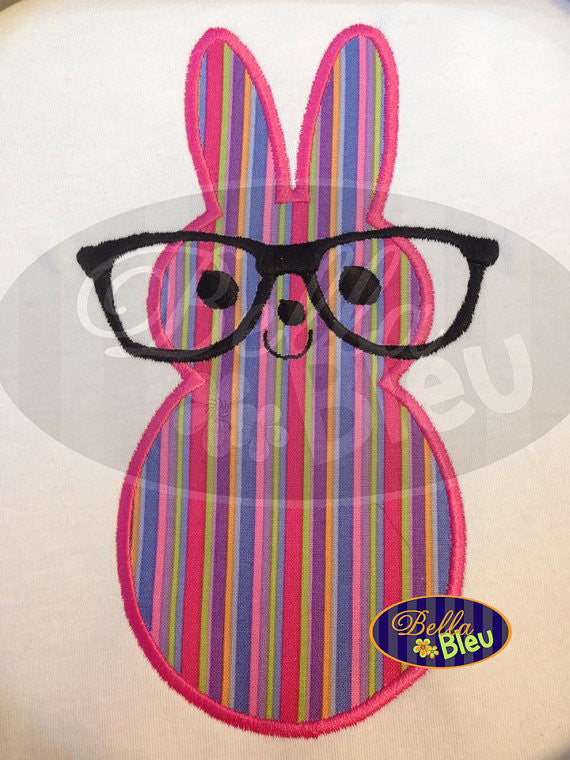 Geek Easter Bunny Rabbit with Glasses
