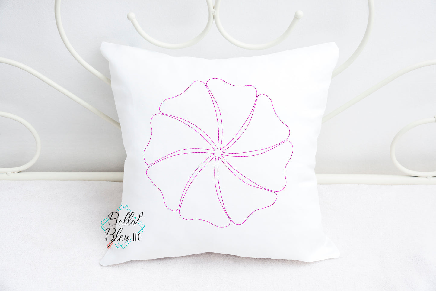 Pinwheel Quilt Block Quilting Stitch Machine Embroidery Design