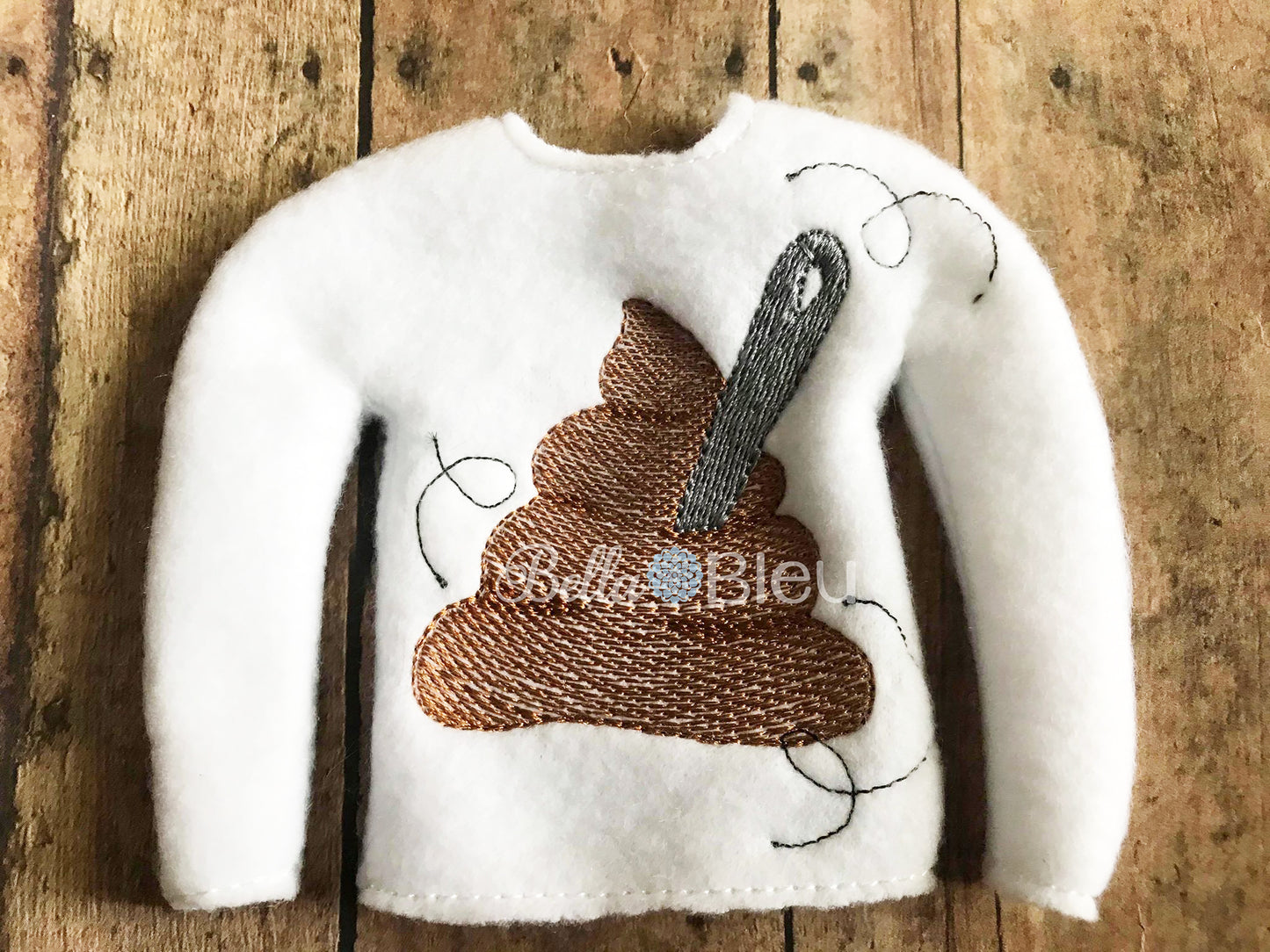 Poop Stirrer ITH Elf Sweater Shirt